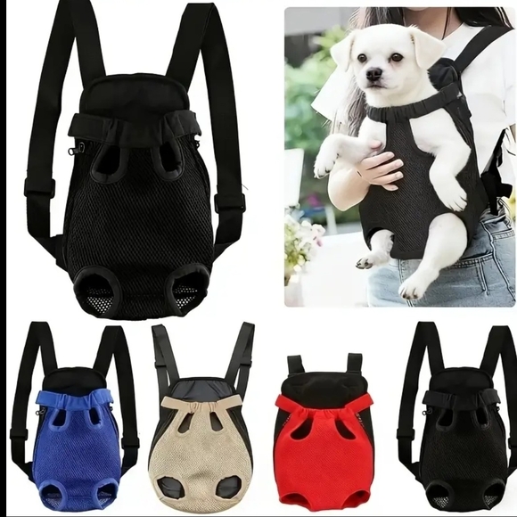 Pet Carrier Backpack in Black